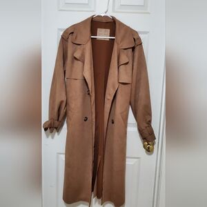 Classic Tan Trench Coat for Women